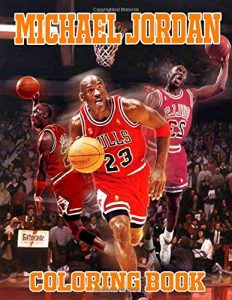 Libro Para Colorear De Michael Jordan De 50 Páginas Con Ilustraciones