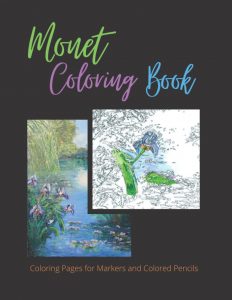 Libro Para Colorear De Monet De 25 Páginas