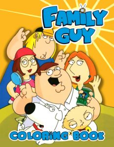 Libro Para Colorear De Padre De Familia De 100 PÃ¡ginas Family Guy