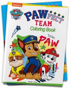 Libro Para Colorear De Pawfect Team De 30 Paginas. Libro Para Colorear De La Patrulla Canina De Paw Patrol