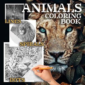 Libro Para Colorear De Spiroglyphics De Animales De 100 Páginas