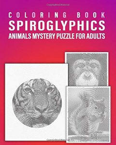 Libro Para Colorear De Spiroglyphics De Animales De 50 Páginas