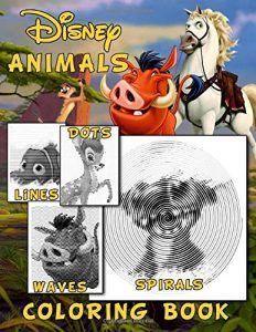 Libro Para Colorear De Spiroglyphics De Animales De Disney