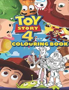 Libro Para Colorear De Toy Story De Disney Pixar De 60 Paginas