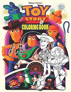 Libro Para Colorear De Toy Story De Disney De 50 Paginas