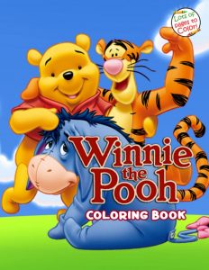Libro Para Colorear De Winnie De Pooh De Disney De 50 Páginas