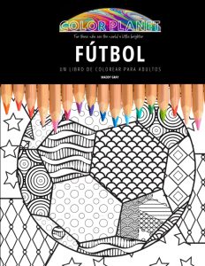 Libro Para Colorear De Fútbol Mandalas De 30 Páginas