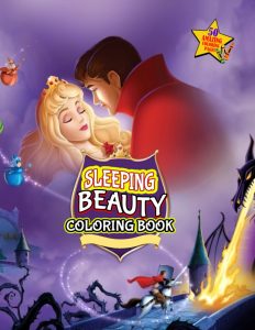 Libro Para Colorear De La Bella Durmiente De Disney De 50 Páginas
