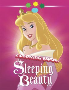 Libro Para Colorear De La Bella Durmiente De Disney De 75 Páginas