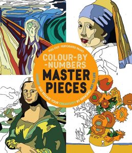Libro Para Colorear De Obras De Arte De 50 Páginas