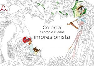 Libro Para Colorear De Obras Maestras De Los Impresionistas De 48 PÃ¡ginas