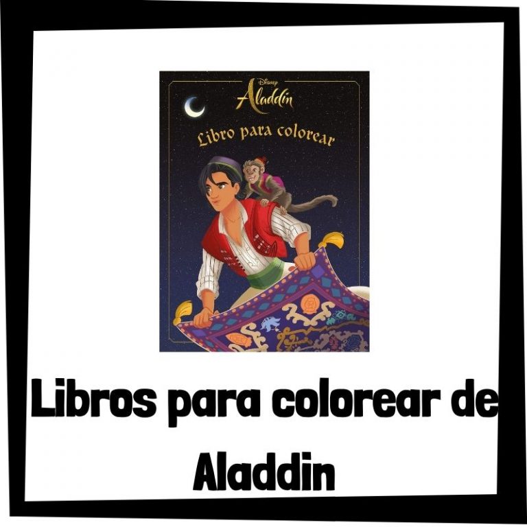 Lee más sobre el artículo Libros para colorear de Aladdin