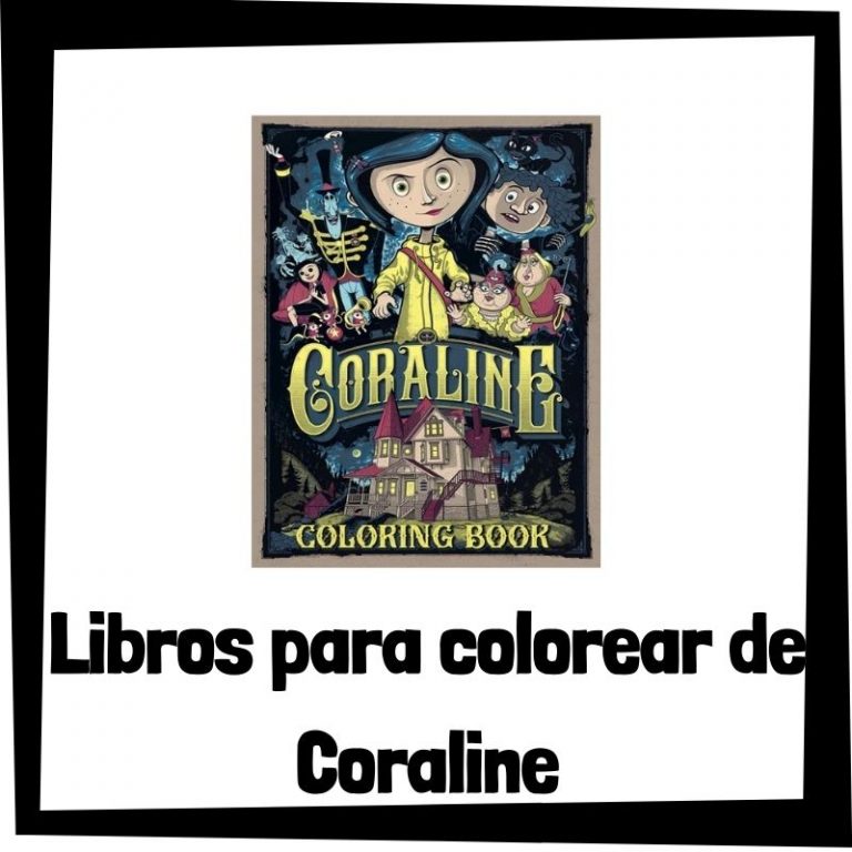 Lee más sobre el artículo Libros para colorear de Coraline