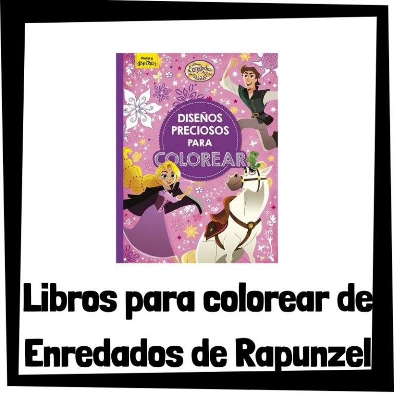 Lee más sobre el artículo Libros para colorear de Enredados de Rapunzel