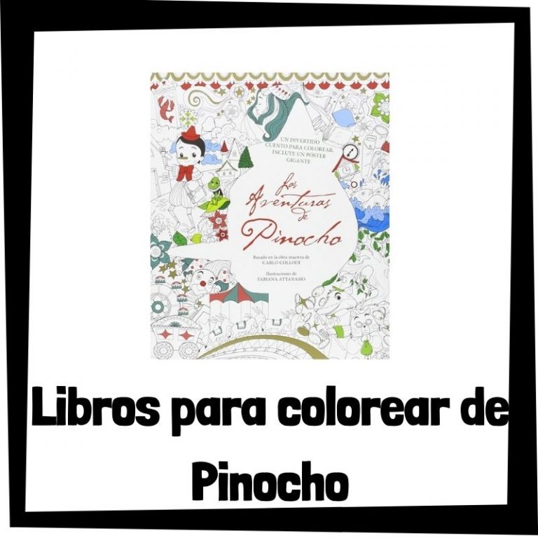 Lee más sobre el artículo Libros para colorear de Pinocho