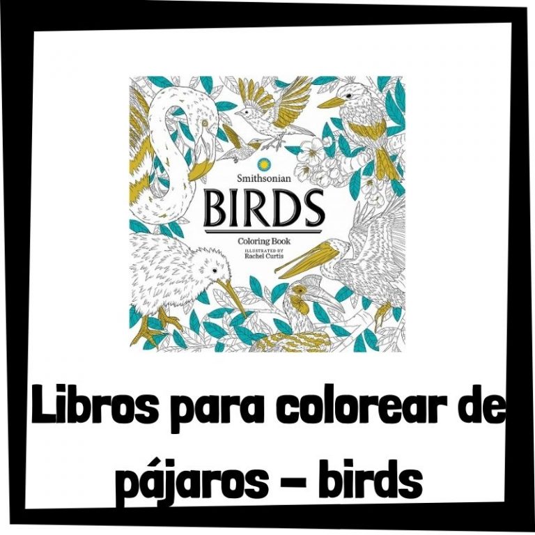 Lee más sobre el artículo Libros para colorear de pájaros – aves