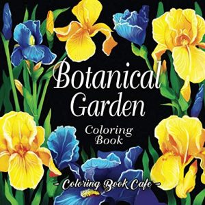 Libro Para Colorear De Botanical Garden De 50 Páginas Para Adultos