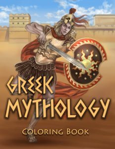 Libro Para Colorear De Greek Mythology De 30 Paginas De Hércules