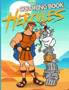 Libro Para Colorear De Hércules De 80 Páginas De Disney