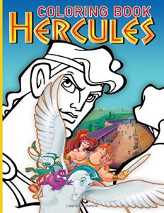 Libro Para Colorear De Hércules De 90 Páginas De Disney