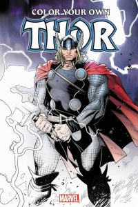 Libro Para Colorear De Thor De 120 Páginas