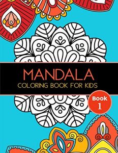 Libro Para Colorear De Mandalas De 96 Paginas Para Niños