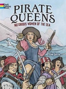 Libro Para Colorear De Piratas Queens De 30 Páginas
