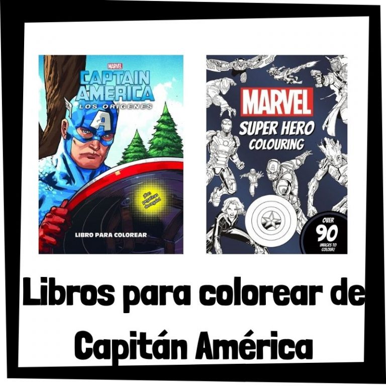 Lee más sobre el artículo Libros para colorear de Capitán América