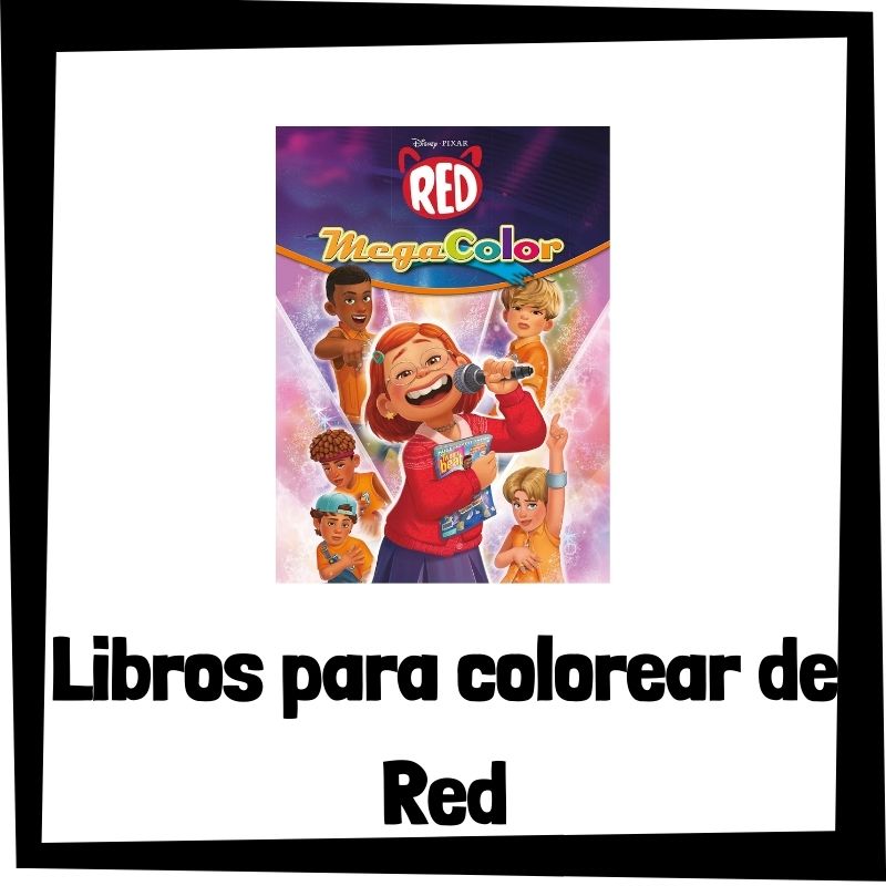 Libros para colorear de Red - Libros para colorear