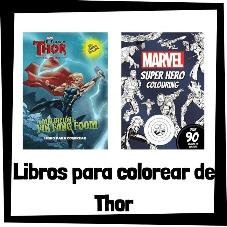 Lee más sobre el artículo Libros para colorear de Thor