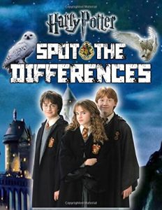 Libro De Encontrar Las Diferencias De 40 Páginas De Harry Potter