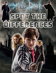 Libro De Encontrar Las Diferencias De Harry Potter De 40 Páginas