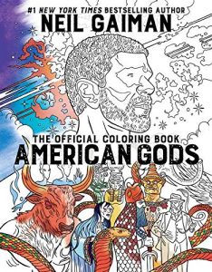 Libro Para Colorear De American Gods De Neil Gaiman De 96 Páginas