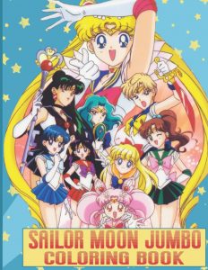 Libro Para Colorear De Sailor Moon Especial De 100 Páginas