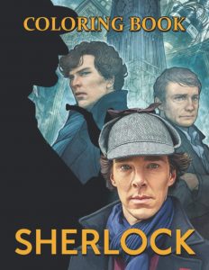 Libro Para Colorear De Sherlock Holmes De 50 Páginas