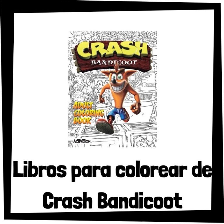 Lee más sobre el artículo Libros para colorear de Crash Bandicoot