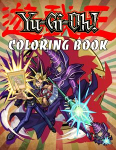 Libro Para Colorear De Yu Gi Oh De 30 Páginas