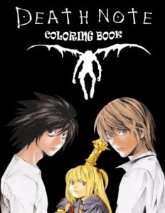 Libro Para Colorear De Personajes De Death Note