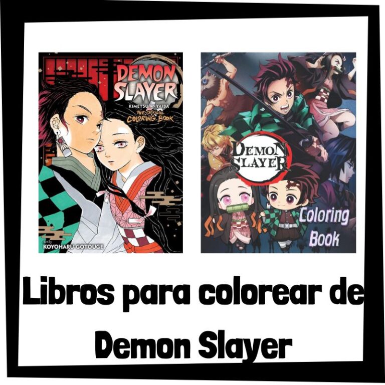 Lee mÃ¡s sobre el artÃ­culo Libros para colorear de Demon Slayer – Kimetsu no Yaiba