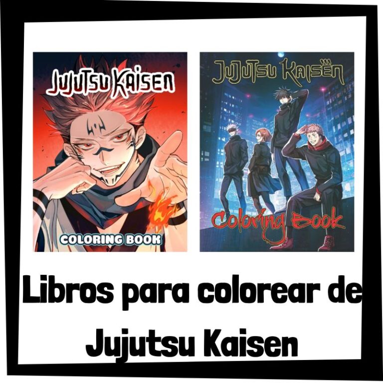Lee más sobre el artículo Libros para colorear de Jujutsu Kaisen