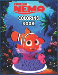 Libro Para Colorear De Buscando A Nemo De 60 Páginas