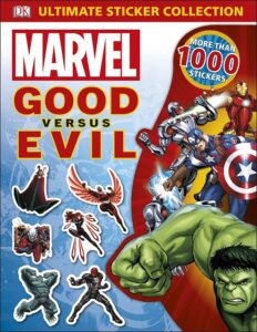 Libro De Good Vs Evil De Marvel De 1000 Pegatinas