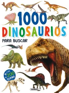 Libro De Pegatinas De 1000 Dinosaurios De 250 Pegatinas