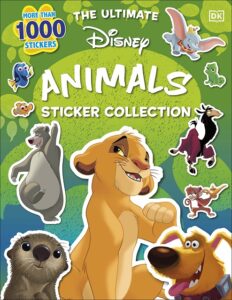 Libro De Pegatinas De Animales Del Mundo De Disney De 1000 Pegatinas