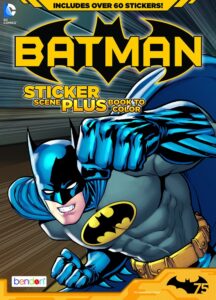 Libro De Pegatinas De Batman De 60 Pegatinas
