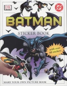 Libro De Pegatinas De Batman De 60 Pegatinas De Dk
