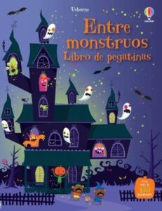Libro De Pegatinas De Entre Monstruos De Halloween De 450 Pegatinas