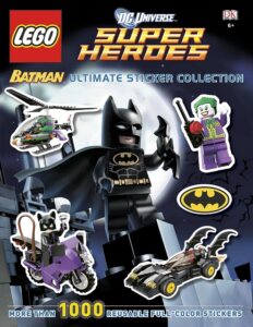 Libro De Pegatinas De Lego Batman Dc De 1000 Pegatinas