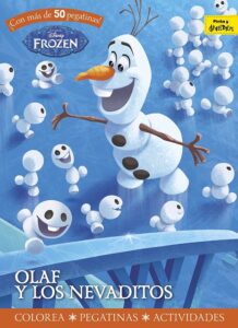 Libro De Pegatinas De Olaf De Frozen De Disney De 50 Pegatinas