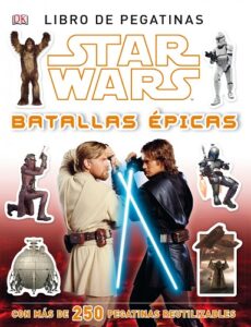 Libro De Pegatinas De Batallas épicas Con 250 Pegatinas De Star Wars
